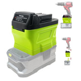 Adapter For Ryobi 18V Battery, Convert To Replace For Milwaukee M18 18V Lithium Battery For Milwaukee M18 18V Power Tools(Ryb18Ml Adapter Not Battery)