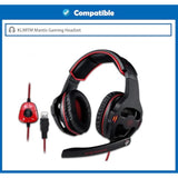 Professional Earpads Cushion Replacement Compatible With Klimtm Mantis Gaming Headset Ear Pads With Skin-Friendly Leather And Memory Foam