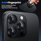 Iphone 16 Pro Pro Max Camera Lens Protector Shatterproof HD Metal Glass Cover