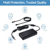 Laptop Charger Fit For Dell Alienware 13 15 17 M15 M17 R1 R2 Series; Inspiron