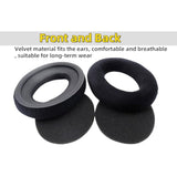 Replacement Ear Pads Compatible With Sennheiser Hd598 / Hd598Se / Hd598Cs / Hd595 / Hd599 / Hd599 Se - Soft Velvet Material & Memory Foam(Black)