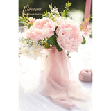 Artificial Flowers 16Pcs 4" Blush Blooming Peonies Real Looking Foam Fake Peony With Stems For Diy Wedding Bouquets Pink Bridal Shower Centerpieces Floral Arrangements Party Tables Decorations