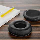 Geekria QuickFit Replacement Ear Pads for AKG K518, K518DJ, K81, K518LE Headphones Ear Cushions, Headset Earpads, Ear Cups Cover Repair Parts (Black)