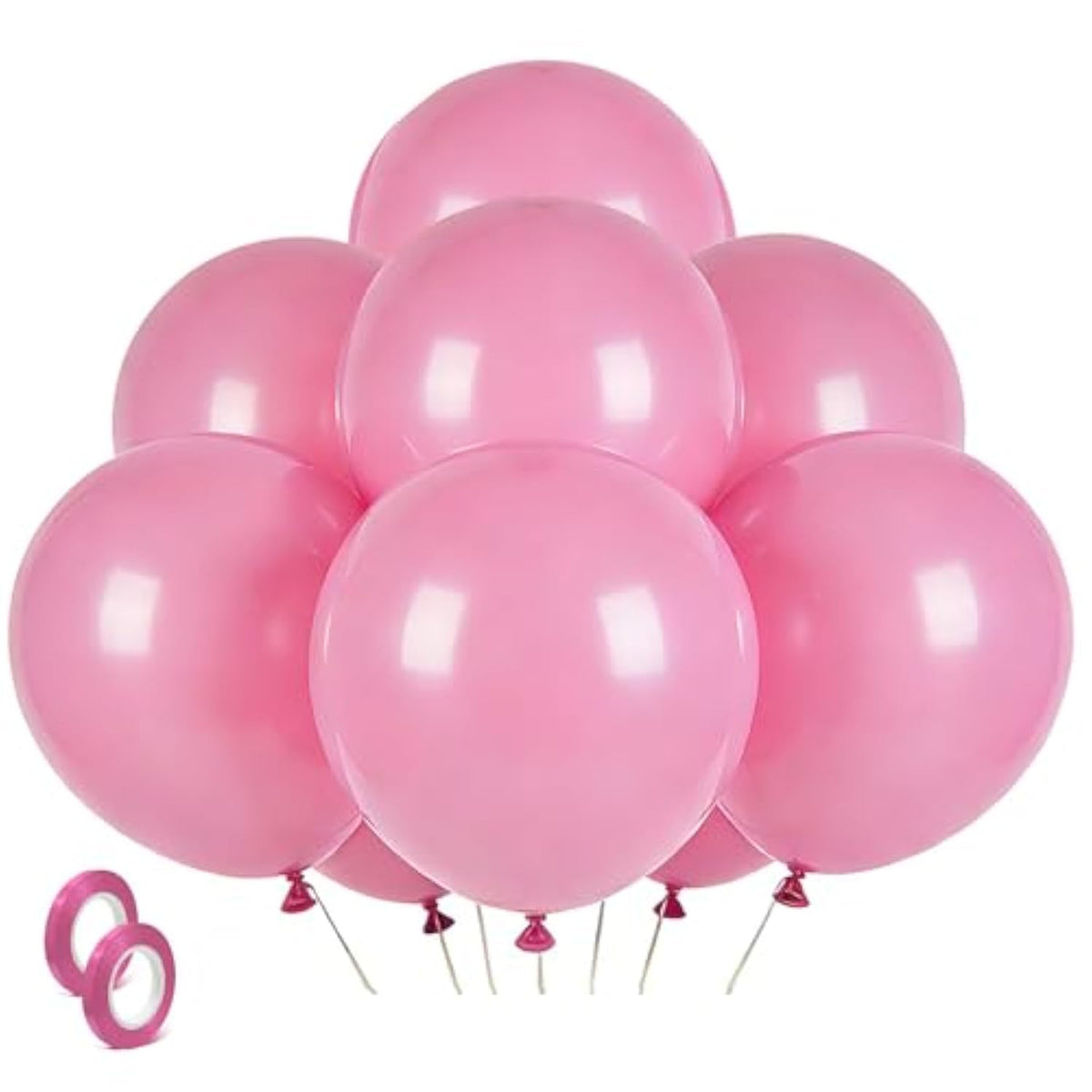 Pink Balloons Light Pink Birthday Decorations 30 Pack 18 Inch Round Gender Reveal Ballons For Birthday Wedding Anniversary Baby Shower Gender Reveal Party Decoration