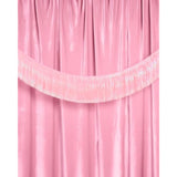 Light Pink Fringe Banner 4 Ft for Bachelorette Birthday Bridal Shower Decor