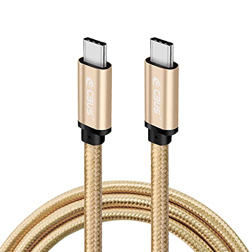 10ft USB C to C Fast Charging Cable Heavy-Duty Braided Cord Compatible with iPhone 17/16/15/Pro/Max/Plus, iPad Pro/Air, Galaxy