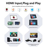 Raspberry Pi Screen, 7 Inch Portable Monitor External Display 800X480 Ips Screen Small Hdmi Monitor For Raspberry Pi 400/4/3/2/Zero/B/B+ Jetson Nano Win11/10/8/7 (Non-Touch)