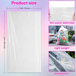 98.4 X 59 Inches Large Balloon Bags For Transport, Big Plastic Balloon Storage Bag,Clear Balloon Drop Bag, Giant Carrying Storage Bags For Wedding Birthday Party Supplies?2 Pack?