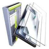 For Samsung Galaxy S24 Ultra Screen Protector [9H+ Tempered Glass] [Auto Dust-Remove ? Zero Bubble] [Sensitive Fingerprint Unlock] Diamond 8K Hd 10X Durable Film 6.8 Inch- 2 Pack