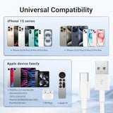 Car Carplay Cable For Apple Iphone 16 15 Pro Plus Max Plus, [3-Pack,3.3Ft+3.3Ft+6Ft] Usb A To Usb C For Carplay Usb C Cord, Usb C Cable For Ipad Pro/Air/Mini,Samsung Galaxy Car Charger Cable Cord