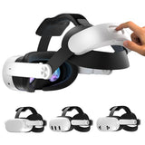 Head Strap For Oculus Meta Quest 2, Elite Adjustable Replacement Strap For Meta Quest Headset, With One-Click Fit, Pu Cushion For Enhanced Comfort & Support, Quest 2 Accessories (No Battery)