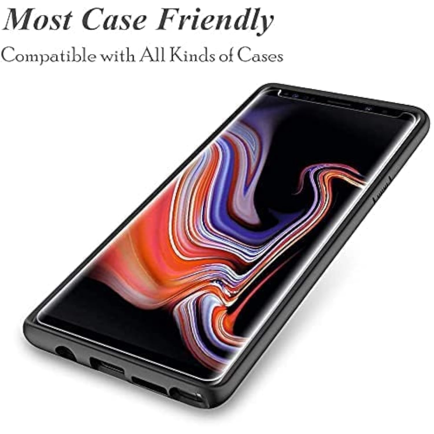 For Samsung Galaxy Note 9 Screen Protector Tempered Glass [2+2 Pack] Camera Lens Protector,?Anti-Scratch??Easy-Installation ? ?9H Hardness? For Samsung Galaxy Note 9 6.4 Inch