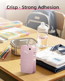 Label Maker, S001 Portable Bluetooth Label Maker Machine With Tape, Thermal Label Printer For Home, Office, School Organization, Wireless Mini Labeler Machine, Pink