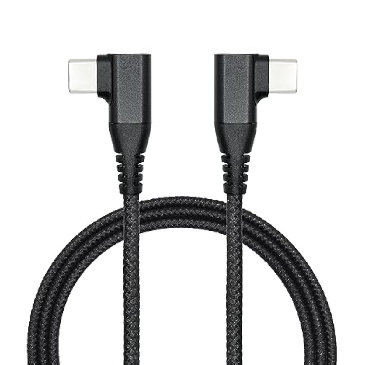 Right Angle Usb C To Usb C Cable 1M/3Ft, 90 Degree 60W Pd Type C Fast Charging