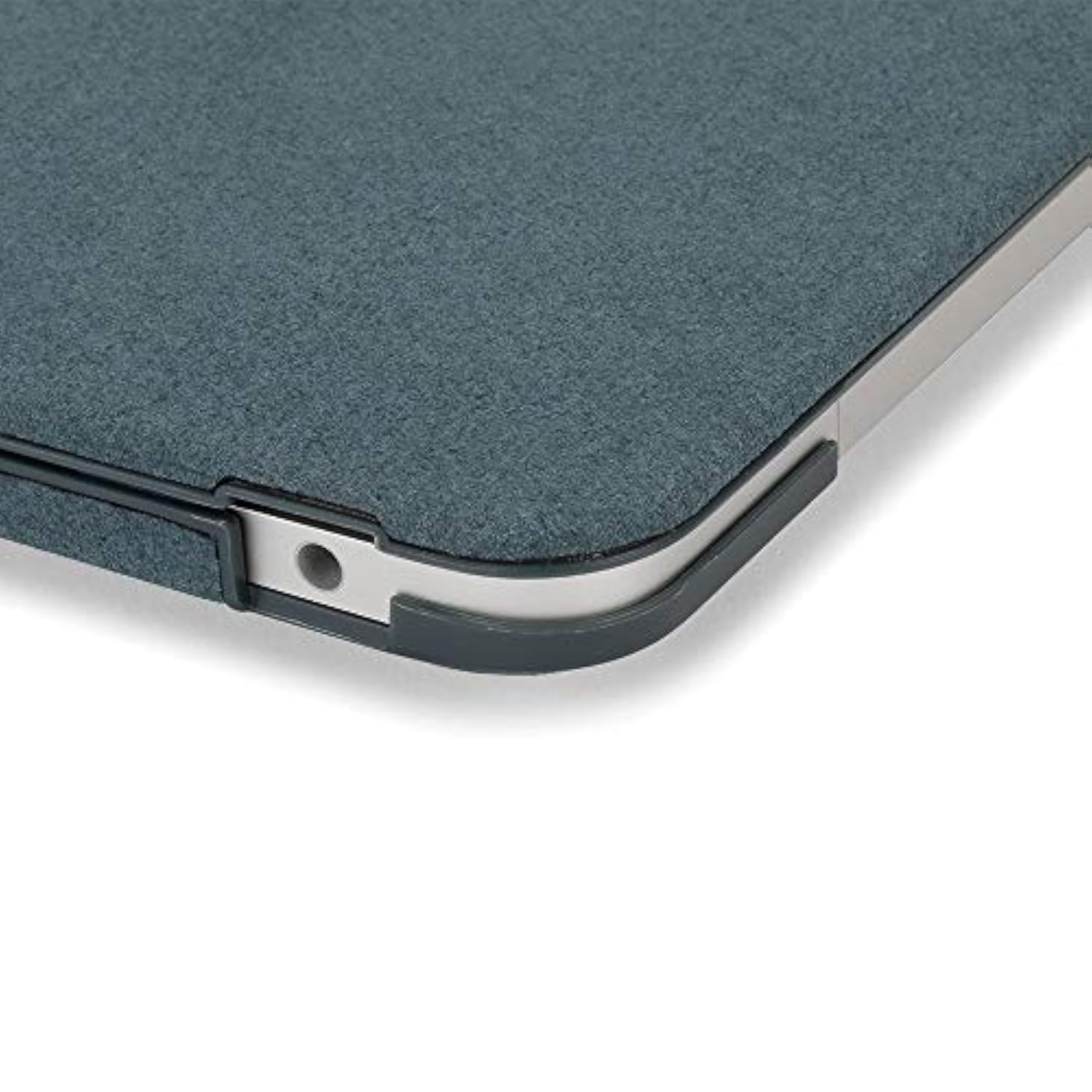 Incase Textured Hardshell NanoSuede - MacBook Air 13 inch Case - 2022, 2021, 2020, 2019, 2018, M1 - MacBook Case, Laptop Cover, Protective Hard Shell, Scratch Resistant, Lightweight - Turquoise