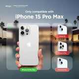 elago Liquid Silicone Case Compatible with iPhone 15 Pro Max, Premium Quality, Full Body Protection Case [4-Layer Shockproof Structure], Soft Microfiber Lining Anti-Scratch (Stone)