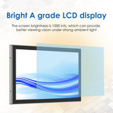 1000 Nits High Brightness Industrial 18.5 Inch Open Frame Capacitive Touch Screen Monitor