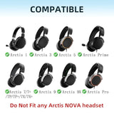 Cooling Gel Replacement Earpads Pads Cushions For Steelseries Arctis1/3/5/7/7+/7P/7P+/7X/7X+/9/9X/Pro/Prime Headphone(Black)