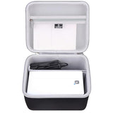 Hard Storage Case For Munbyn Bluetooth Thermal Label Printer - Travel Case For Jade/Pedoolo/Knaon/Nelkoglobal/Nelko Label Printer(Box For Sale) (Black & Gray)
