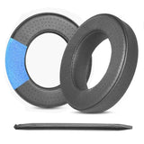 Clear Mg Earpads Replacement Compatible With Focal Clear/Elegia/Utopia/Stellia/Elex/Celestee Headphones Ear Pads Cushions Perforated Protein Leather Black