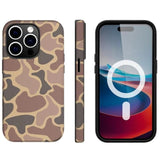 Case Compatible With Iphone 14 Pro Max,[Compatible With Magsafe] Camo Phone Case For Girl Women Boy Men,Scratch-Resistant Shockproof