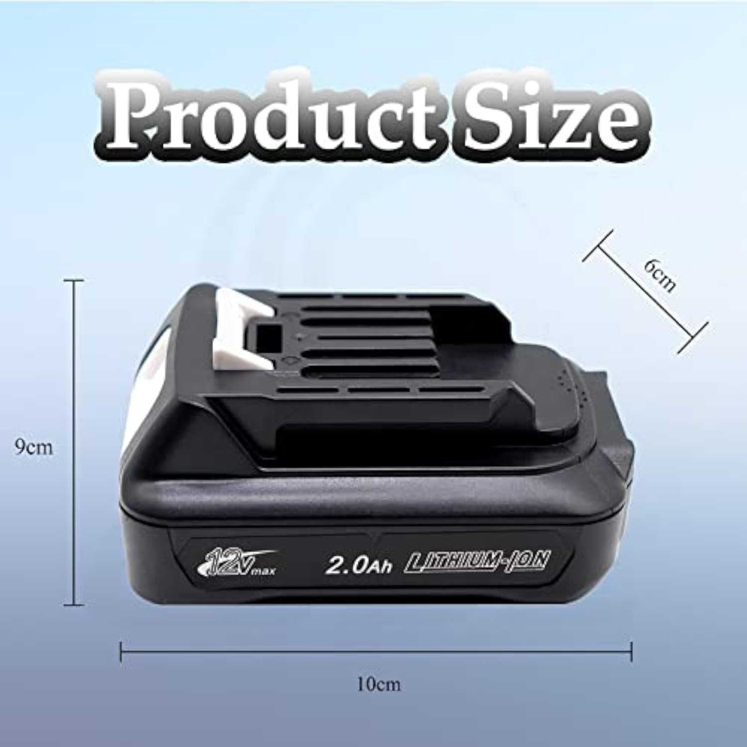 12V 2.0Ah Replacement Battery For Makita Bl1021B Bl1041B Bl1020B With Charger Dc10Wd For Dmr107 Dmr108 Dmr200 Tm30D Tm30Dz Tm30Dsaex1 Tl064D Tl064Dz Td110D