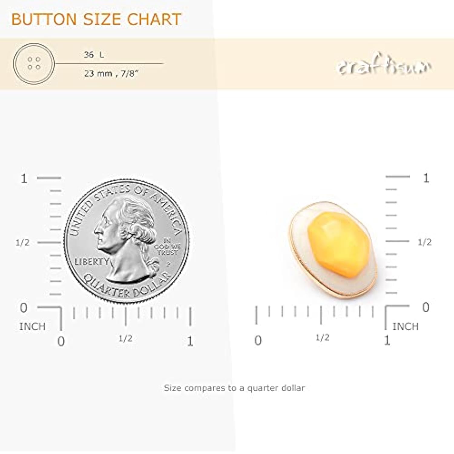 Metal Base Fried Egg Shape Sewing Shank Buttons 20 Pcs - 23Mm, 7/8"