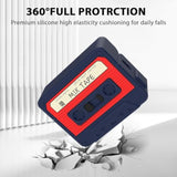Airpods Pro 2 Case Cover, Funny Cassette Tape Design Case For Airpods Pro 2Nd Generation/1St Generation (2023/2022/2019), Cute Cartoon Fashion Silicone Protective Case For Women Men (Blue)
