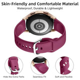 8 Pack Band Compatible With Samsung Galaxy Watch 7 6 5 4 Band 40Mm 44Mm,Galaxy Watch 5 Pro 45Mm/6 4 Classic 42Mm 46Mm 43Mm 47Mm/Active 2, 20Mm Soft Silicone Sport Strap Women Men, Small