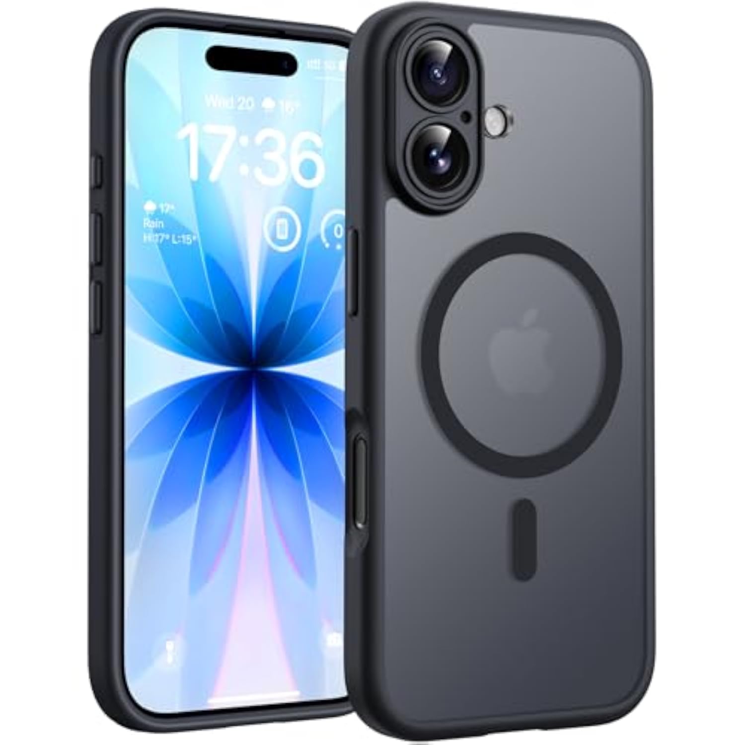 iPhone 17 Case Compatible with MagSafe Black