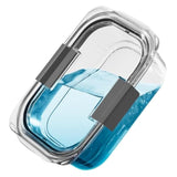 Rubbermaid Brilliance Food Storage Containers BPA Free Airtight Lids Ideal for Lunch Meal Prep & Leftovers Set of 5 (3.2 Cup)