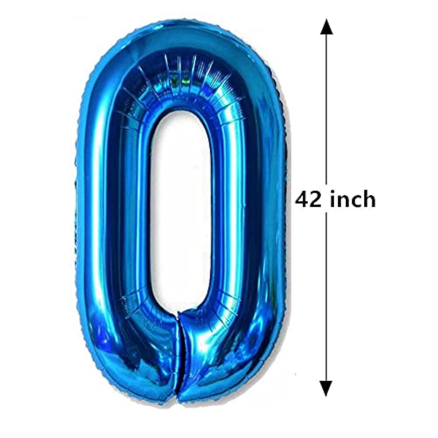 42 Inch Blue Jumbo 10 Number Balloons Big Foil Mylar Balloons For 10Th Birthday Party Decorations And Anniversary Events Decorations