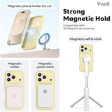 Magnetic for iPhone 17 Pro Max Case, Compatible with Magsafe (Premium Liquid Silicone) (Integrated Camera Control Button) Full Body Protective