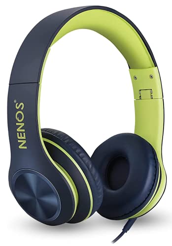 Kids Headphones Volume Limited Over Ear Headphones for Kids Foldable Headphones for Children Boys Girls Toddler Ideal for Tablet, Smartphone, Laptop