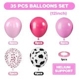 Pink Cow Balloons, 12 Inch Pink Cow Print Balloons, Pastel Hot Pinks Cows Pattern Helium Balloon Confetti Latex Balloon For Girl Farm Birthday Baby Shower Rodeo Party Decorations