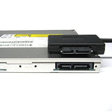 Cy Usb 3.0 To 7+6 13Pin Slimline Sata Cable Adapter For Laptop Cd Dvd Rom Opti