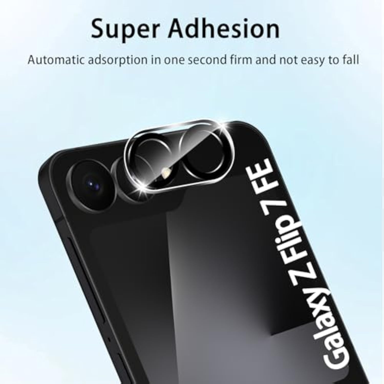 (3 Pack) Camera Lens Protector For Samsung Galaxy Z Flip 7 Fe, Anti Scratch, Bubble Free,Tempered Glass Screen Protecto