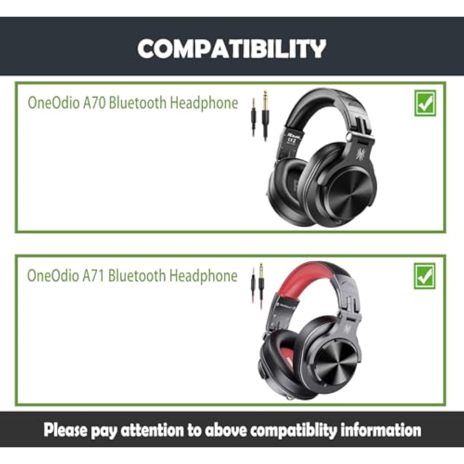 Soft Fabric Replacement Earpads Cushion For A70 Bluetooth Headphone/A71 Bluetooth Headphone