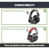 Soft Fabric Replacement Earpads Cushion For A70 Bluetooth Headphone/A71 Bluetooth Headphone