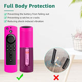 (3Pack) Protective Remote Cover, Streaming Stick Tv 4K Cover,Remote Case For Tv Stick (3Rd Gen) [2021 Release],Light Weight Shockproof Remote Case(Glow Green & Blue,Rose Red Not Glow)