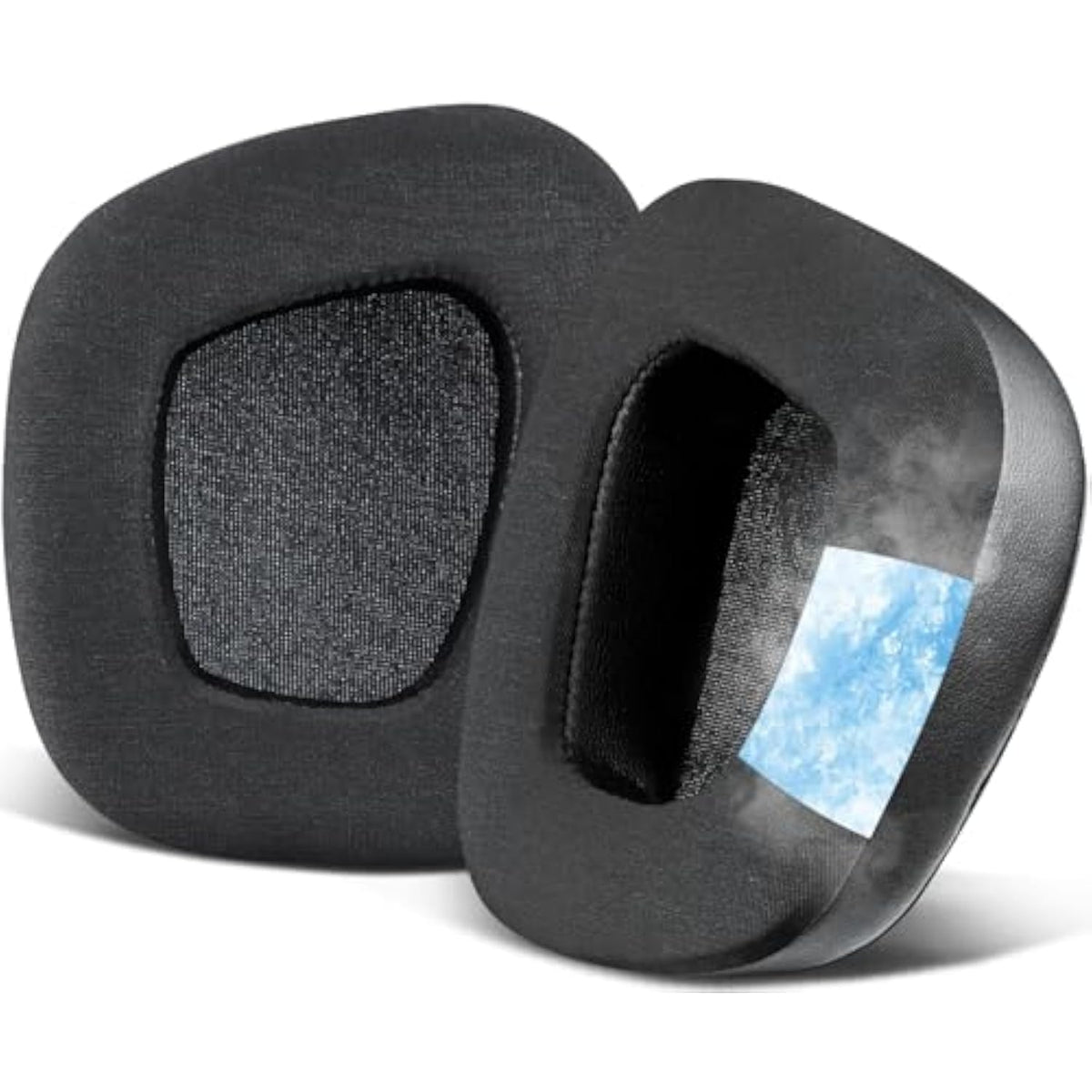 Cooling-Gel Replacement Earpads For Corsair Void/Void V2/Void Pro/Void Elite/Surround Wired & Wireless Rgb Usb Gaming Headsets, Ear Pads Cushions With Ice Silk Fabric - Black