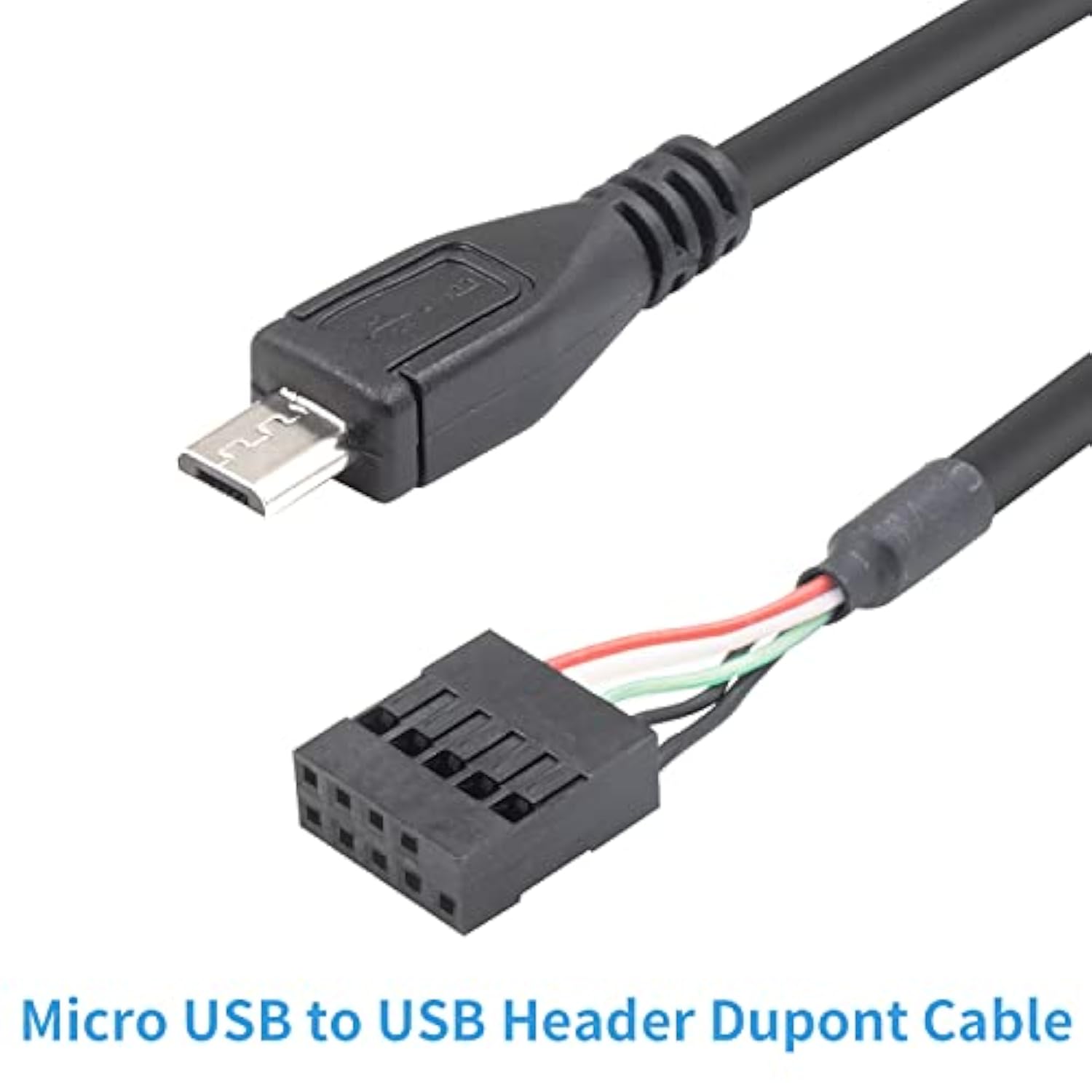 Usb Header To Micro Usb Cable, Micro Usb To Motherboard Header, Micro Usb Male