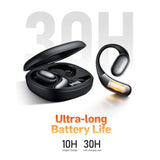 Picun Open Ear Headphones Wireless Bluetooth 5.4, Wireless Earbuds with Earhooks, HiFi Stereo, IP54 Waterproof, Built-in Microphone, 30H Playtime, Fast Charging, Sports Earphones for iPhone & Android