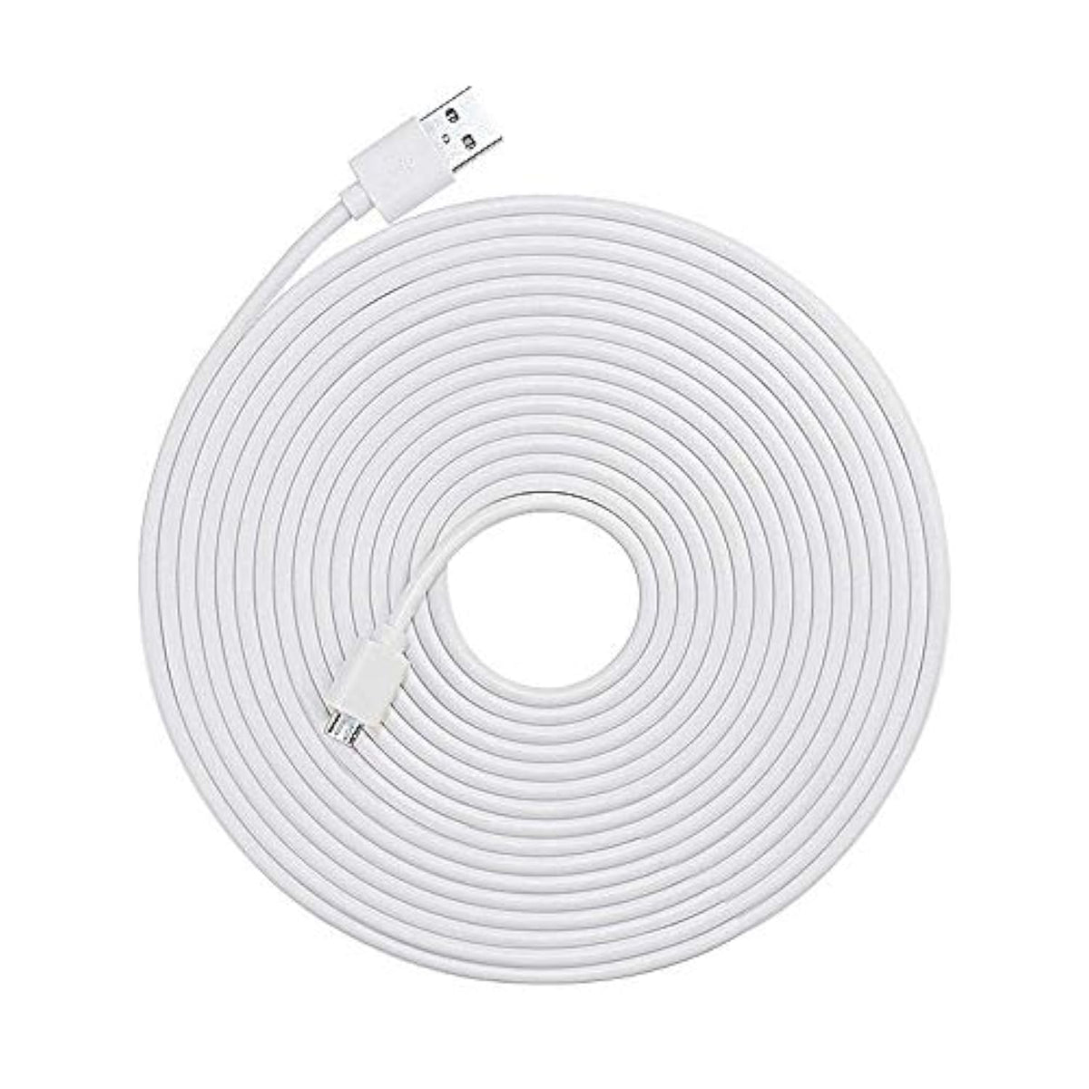 Micro Power Cable Cord Replacement For Furbo Dog Camera Usb Charger Cord (6.6 Ft)