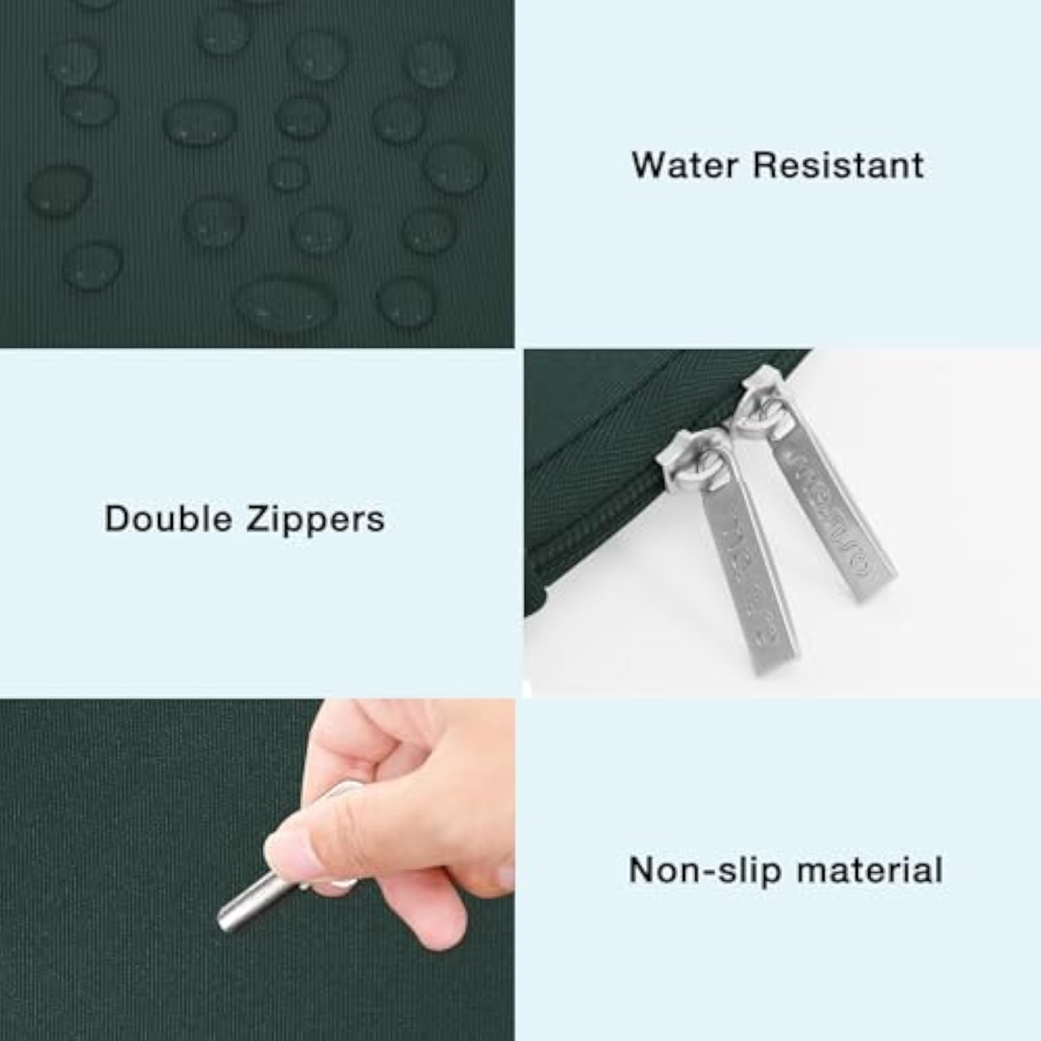 MOSISO Laptop Case 13-14 inch, 13.3 inch Laptop Sleeve Bag Compatible with MacBook Air 13.6/Pro 13/Pro 14, HP Dell ASUS Lenovo Notebook, Neoprene Carrying Case with Horizontal Pocket, Emerald Green