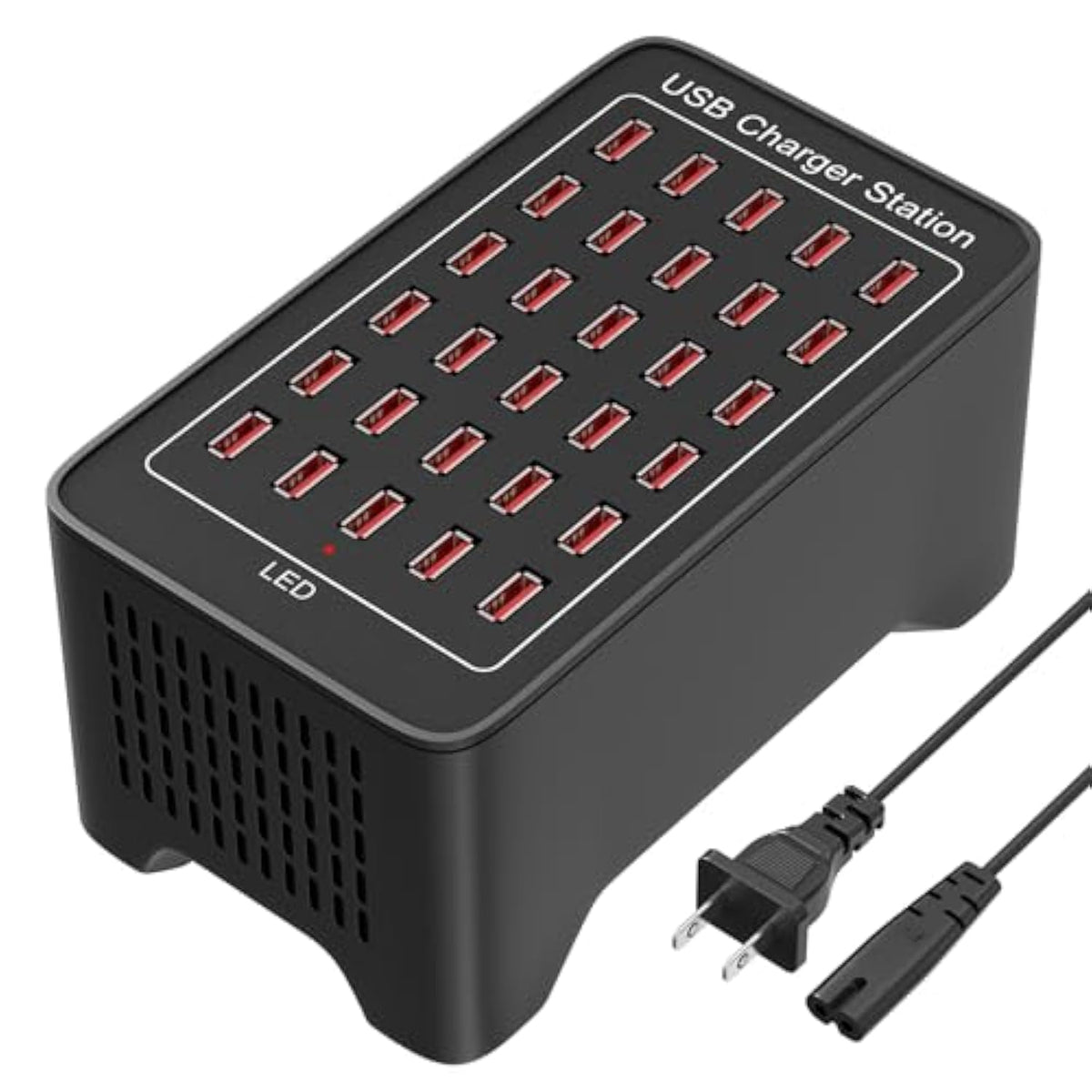 Charging Stations For Multiple Device, 150W 30 Ports Phone Charging Station With Fast Charging, Usb Multiple Charging Station For Travel Home Office Party