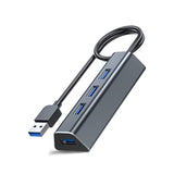 Usb 3.0 Hub 4-Port Usb A Splitter Ultra-Slim Usb Data Hub Portable Usb Port Ex