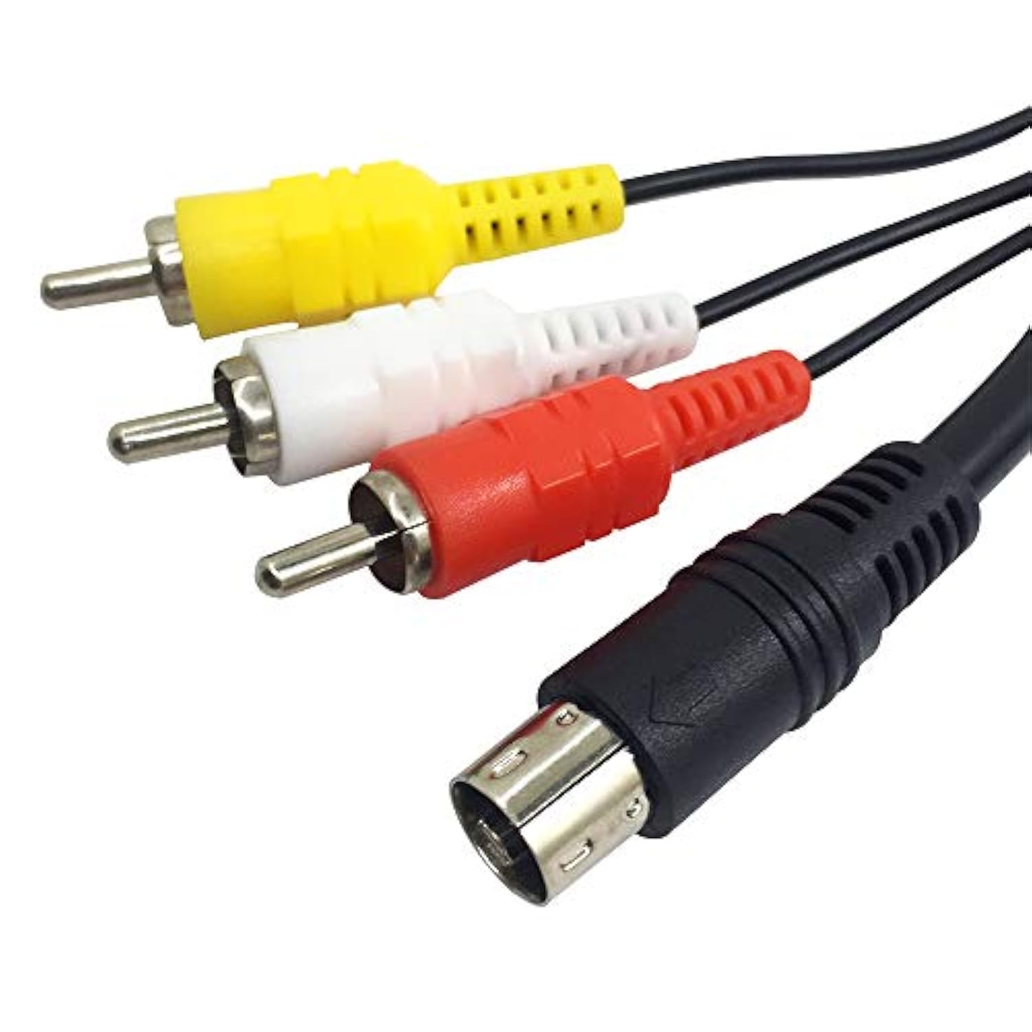 6 Feet Standard Av Cable Rca Connection Cord Compatible Sega Genesis 2 & 3