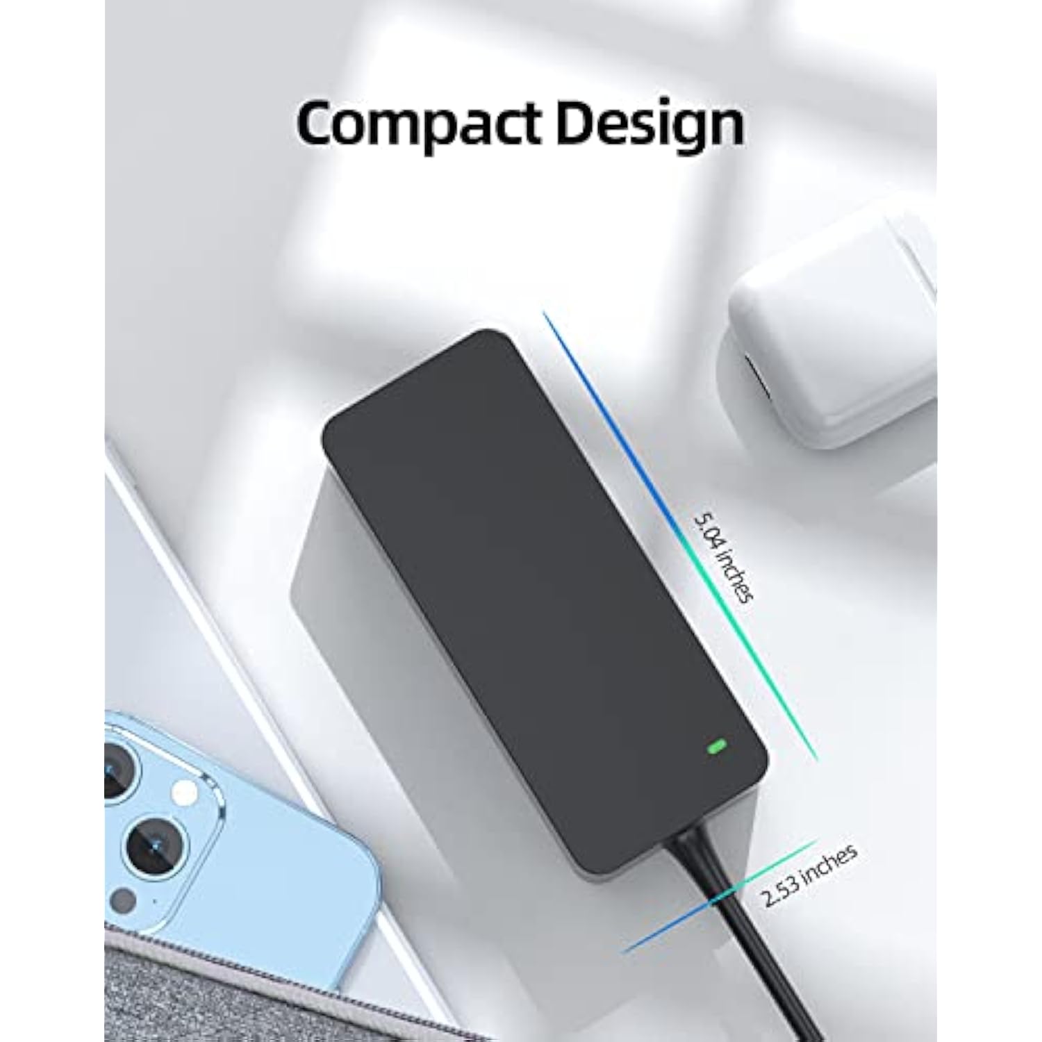 90W Ac Charger Replacement For Dell Inspiron 15 17 7500 7501 7590 7591 7790 54