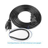 3 Prong Power Cord Replacement For Vizio Tv, Vizio Vx32L Vw32L Vx37L Vw26L Va6 Vmm26 Lcd Tv Power Cable